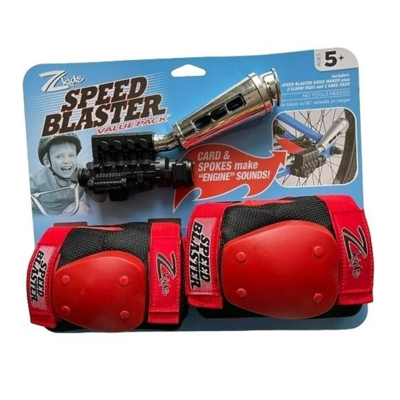 Zefal Z-Kids Speed Blaster Bike Pad Set Card & Spokes Make Engine Sound Age 5+ - Picture 3 of 9